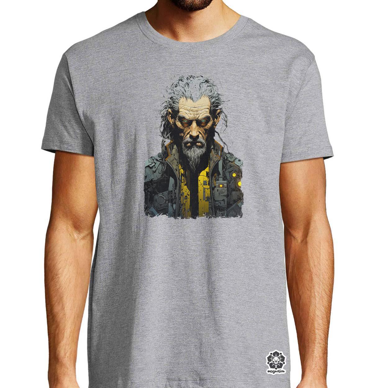Cyberpunk férfi hadvezér v14 egyedi póló 