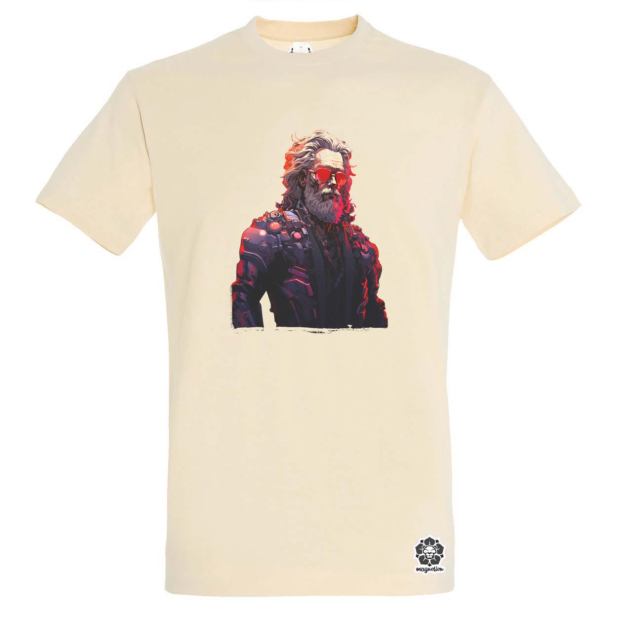 Cyberpunk férfi hadvezér v9 egyedi póló 