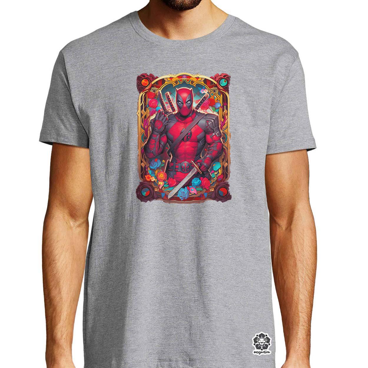 Kártya fantázia Deadpool v4 egyedi póló 