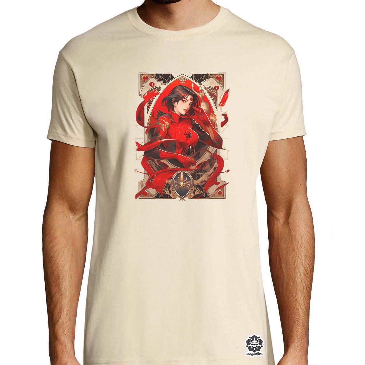 Kártya fantázia Ghost Spider v3 egyedi póló 