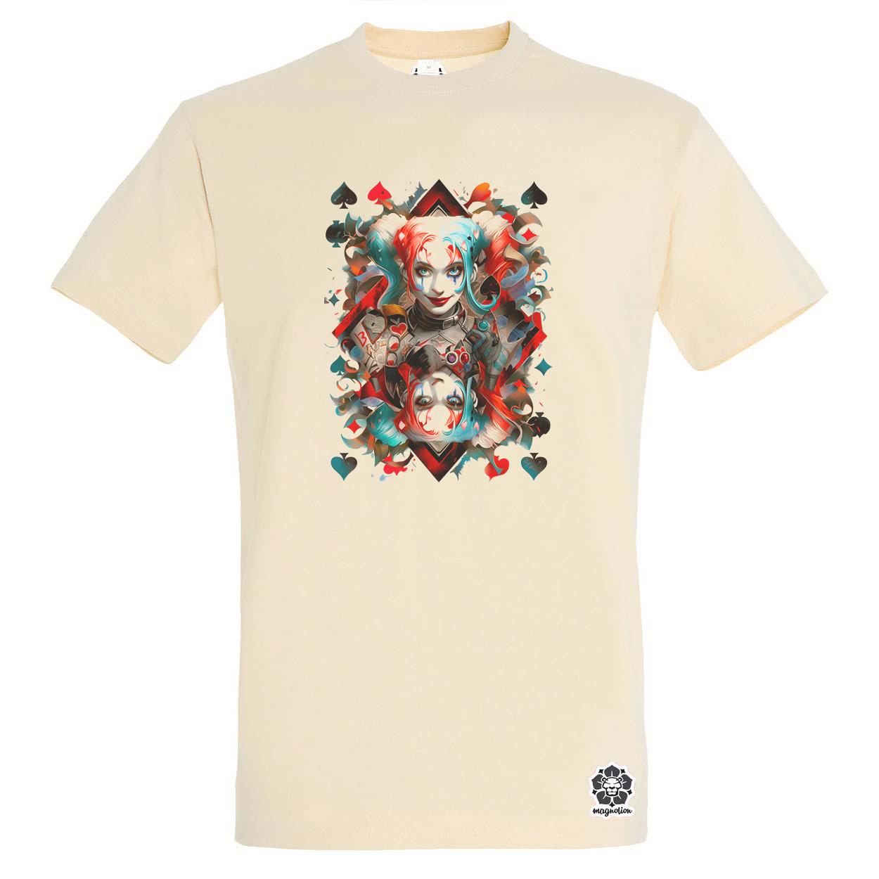 Kártya fantázia Harley Quinn v1 egyedi póló 