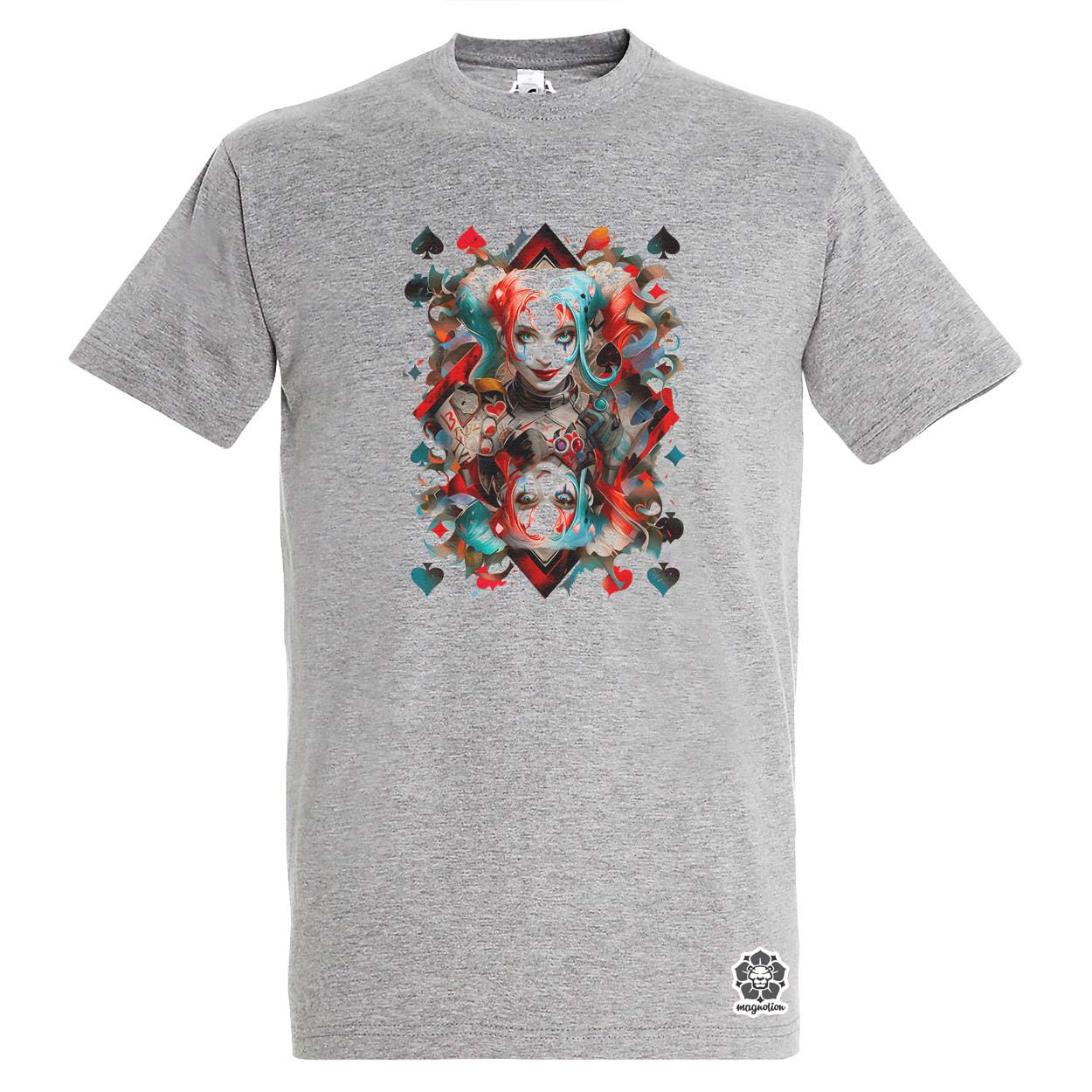 Kártya fantázia Harley Quinn v1 egyedi póló 
