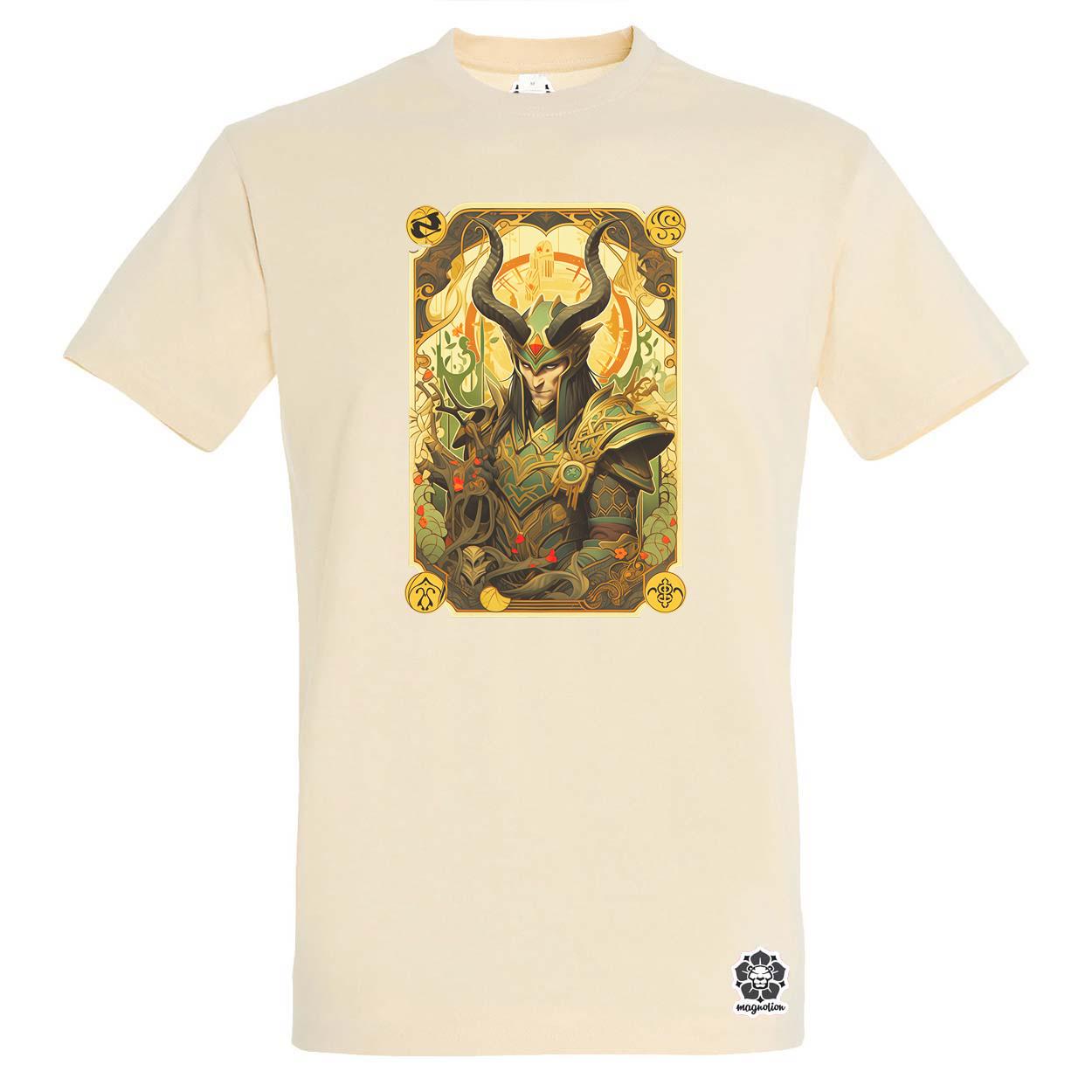 Kártya fantázia Loki v4 egyedi póló 
