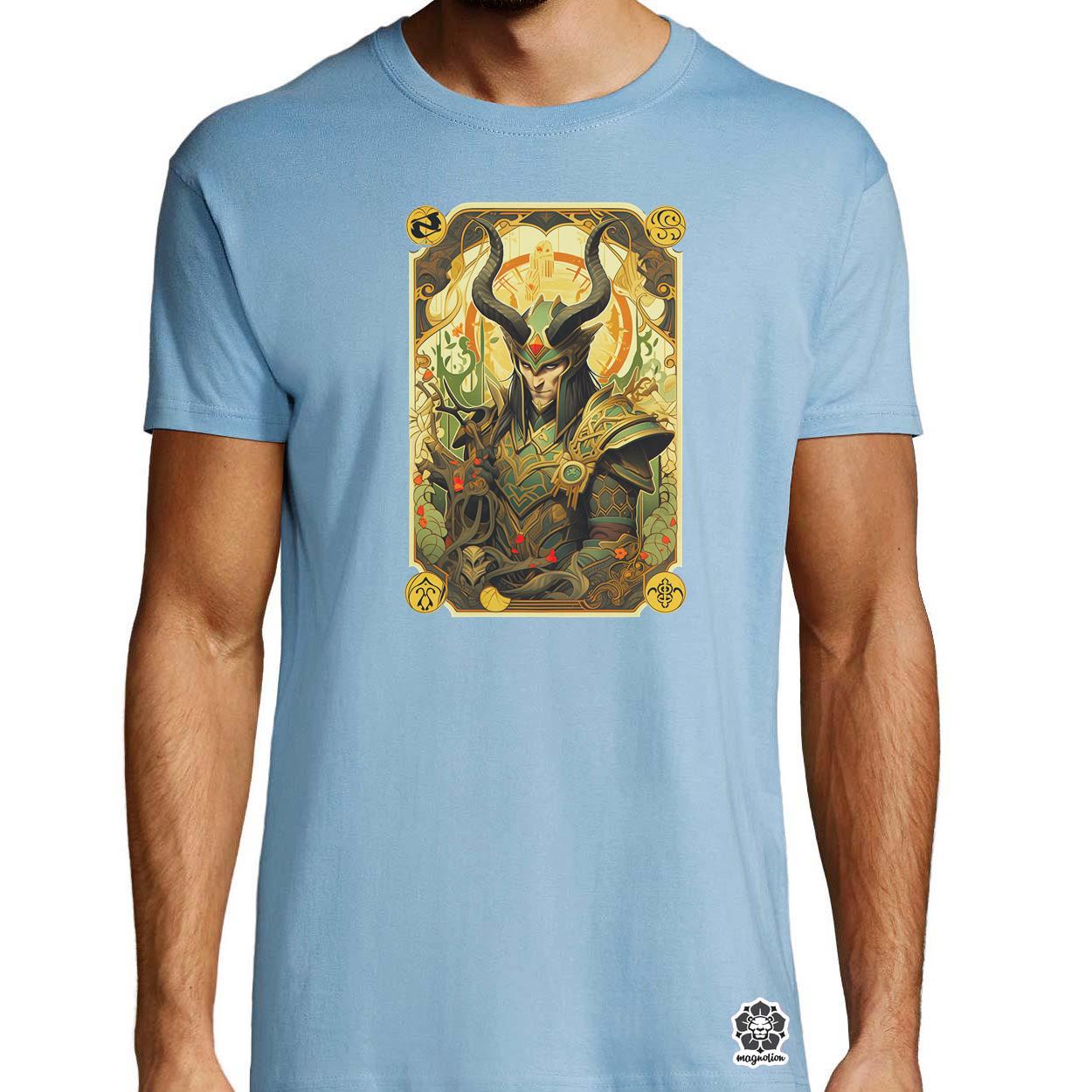 Kártya fantázia Loki v4 egyedi póló 