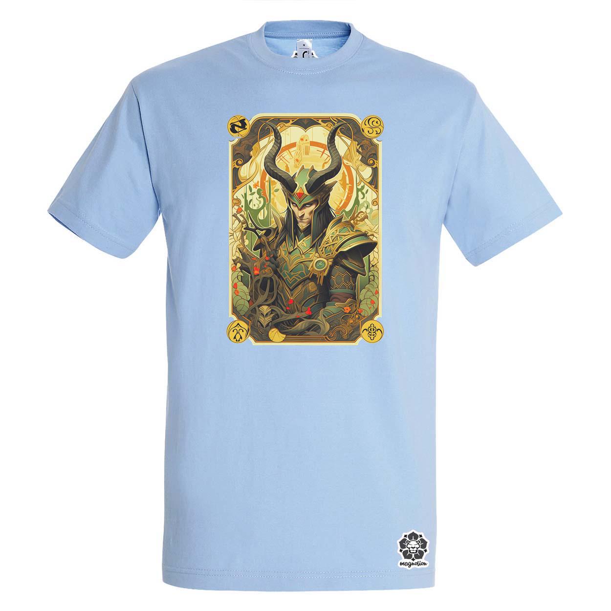 Kártya fantázia Loki v4 egyedi póló 