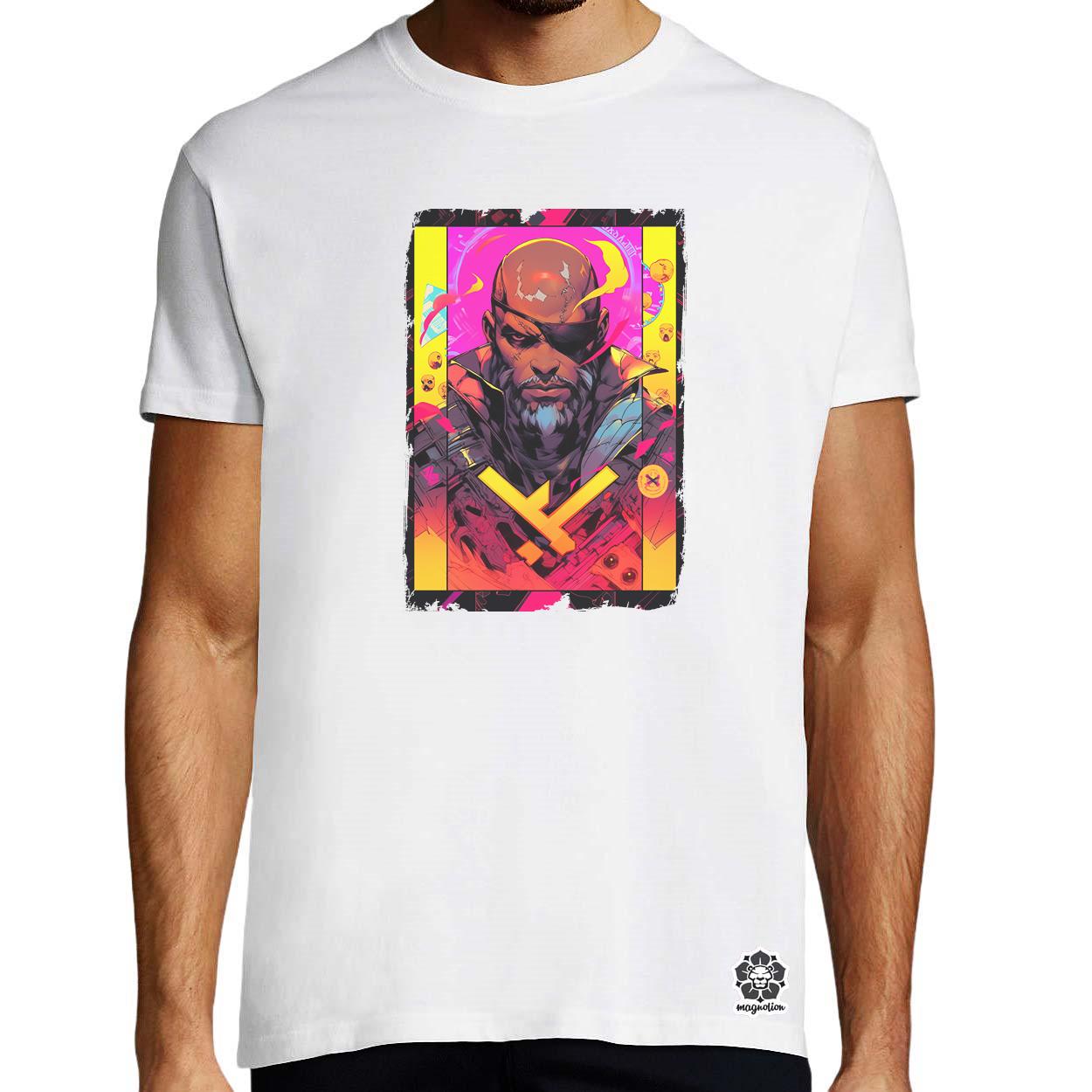 Kártya fantázia Nick Fury v2 egyedi póló 