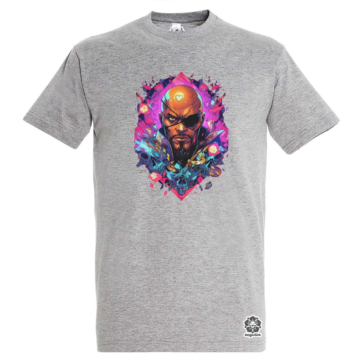 Kártya fantázia Nick Fury v4 egyedi póló 