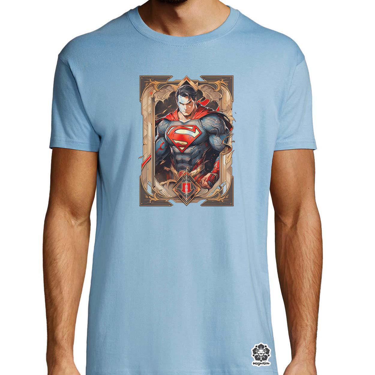 Kártya fantázia Superman v1 egyedi póló 