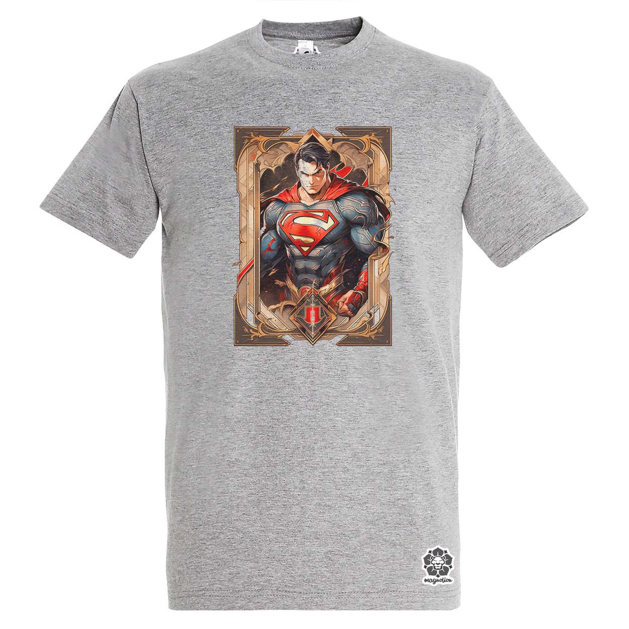 Kártya fantázia Superman v1 egyedi póló 
