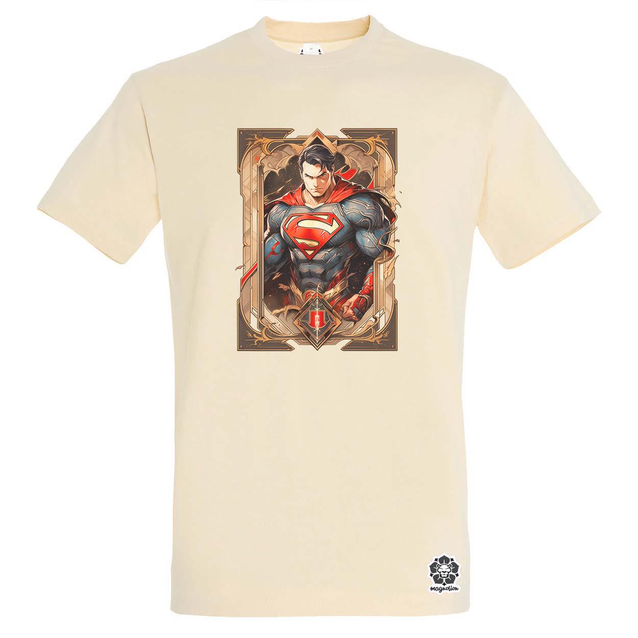 Kártya fantázia Superman v1 egyedi póló 