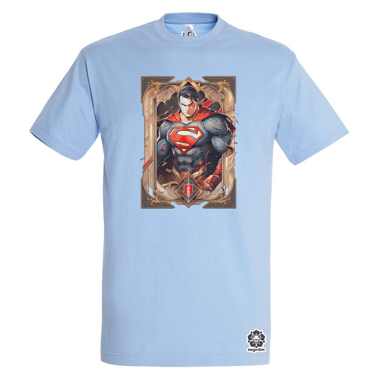 Kártya fantázia Superman v1 egyedi póló 