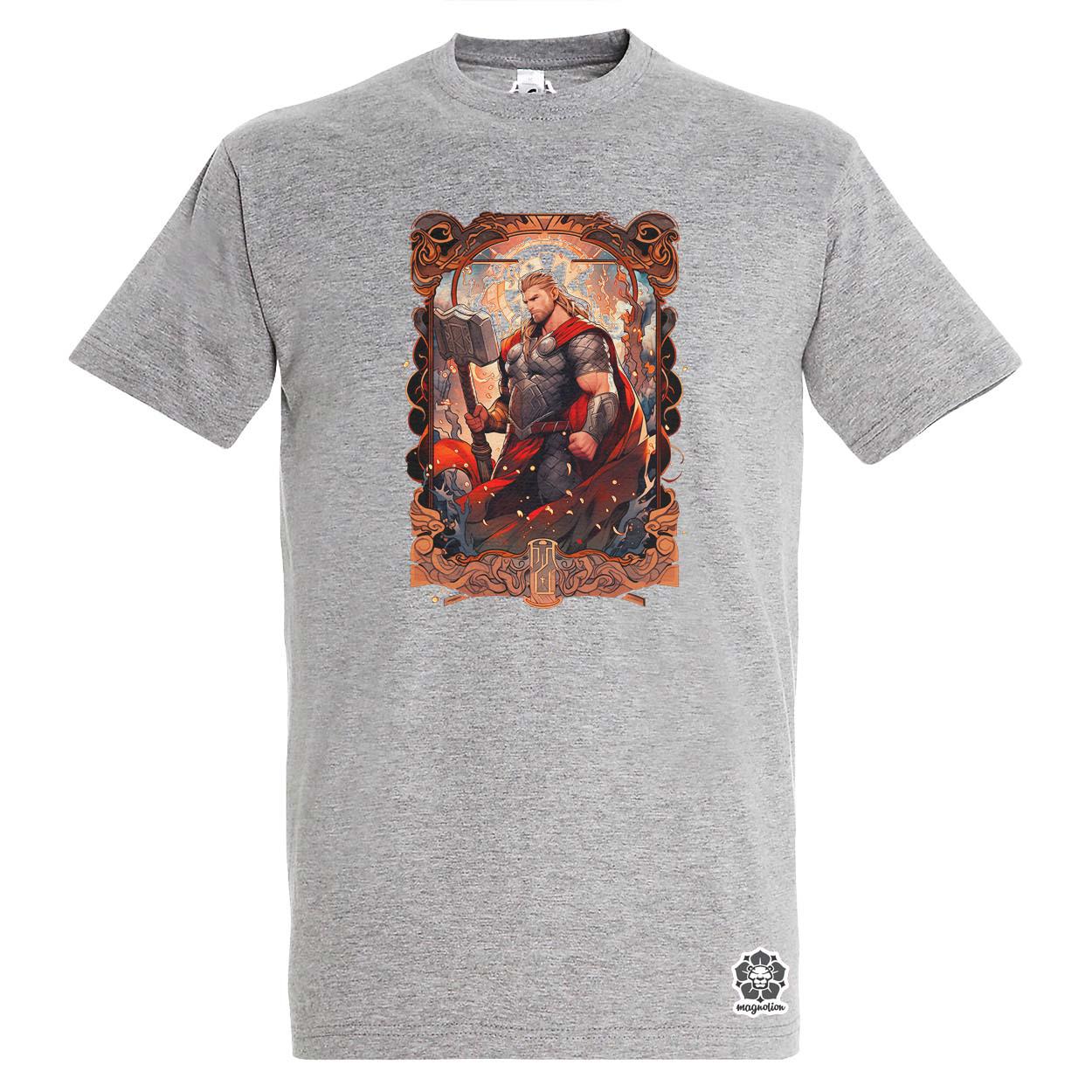 Kártya fantázia Thor v1 egyedi póló 