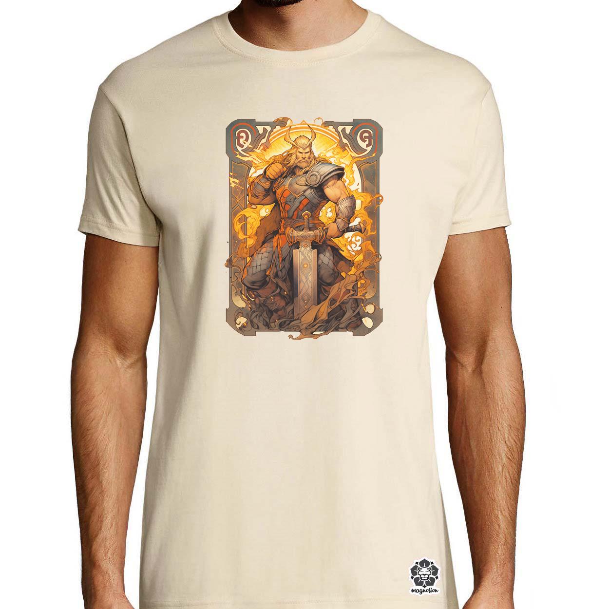Kártya fantázia Thor v2 egyedi póló 