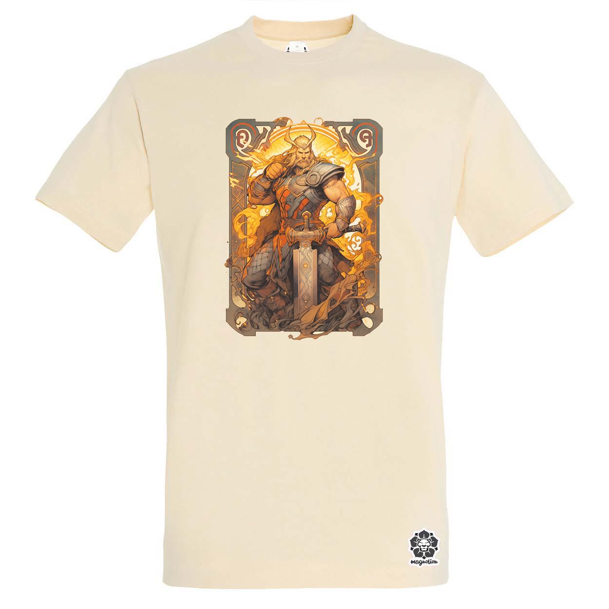 Kártya fantázia Thor v2 egyedi póló 