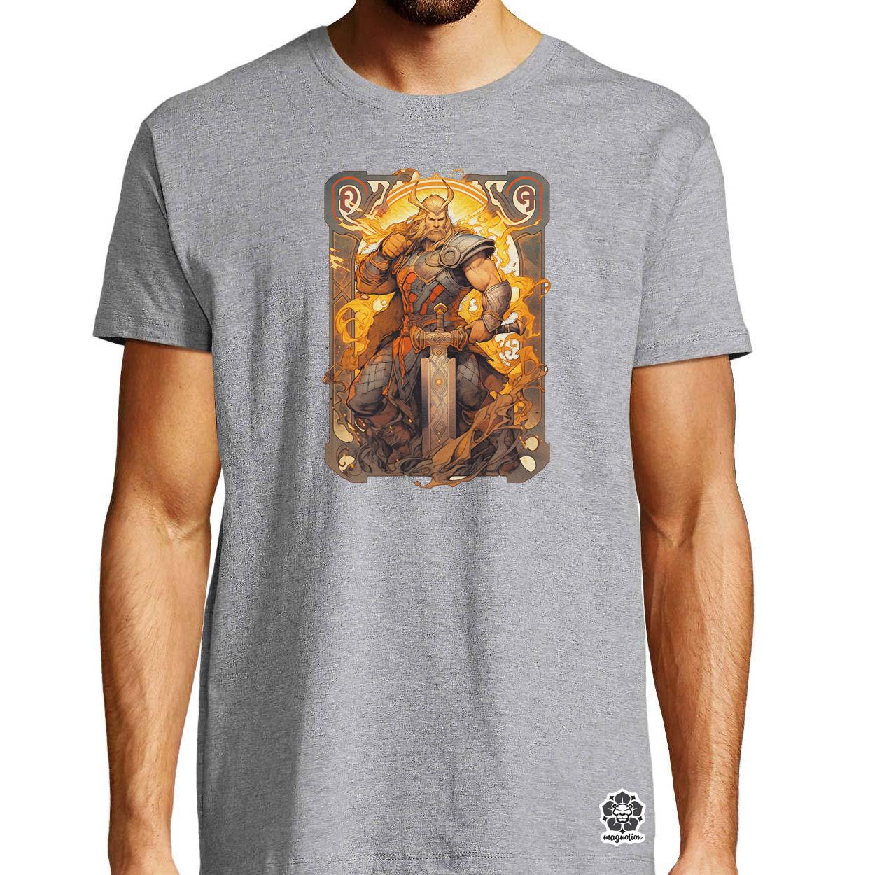 Kártya fantázia Thor v2 egyedi póló 