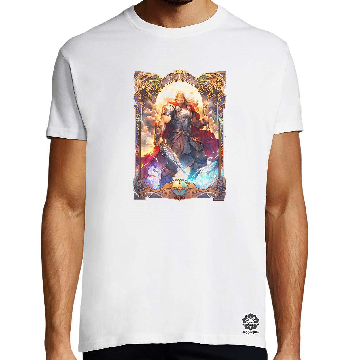 Kártya fantázia Thor v3 egyedi póló 