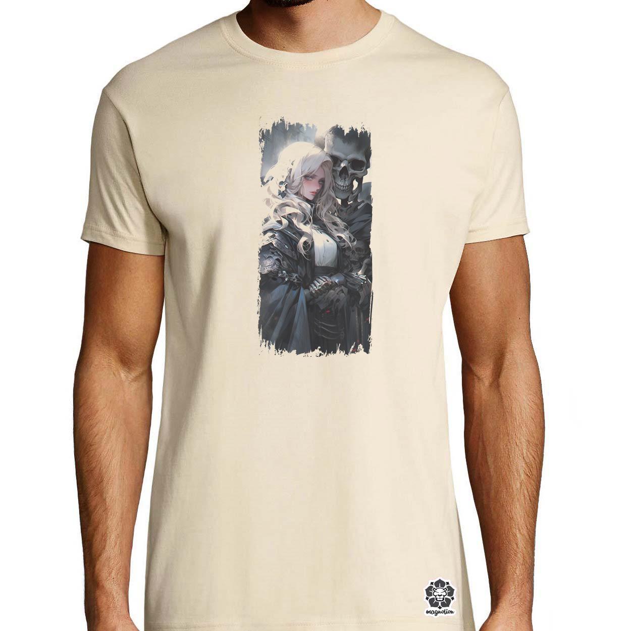 Anime nekromanta v4 egyedi póló 