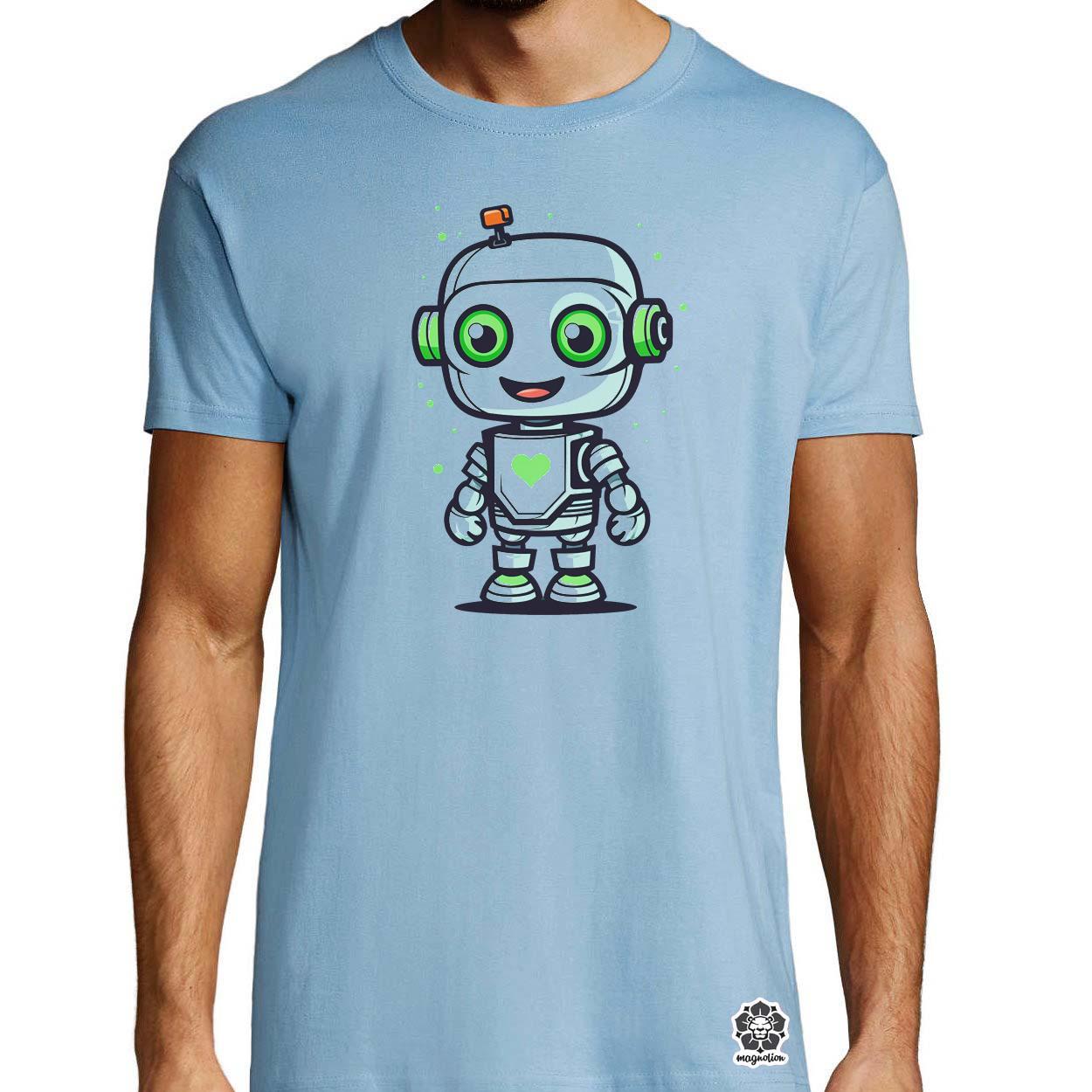 Cuki robot v1 egyedi póló 