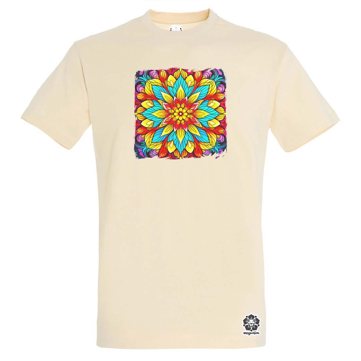 Mandala fantázia v1 egyedi póló 
