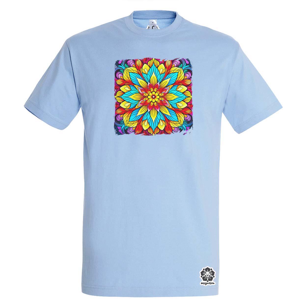 Mandala fantázia v1 egyedi póló 