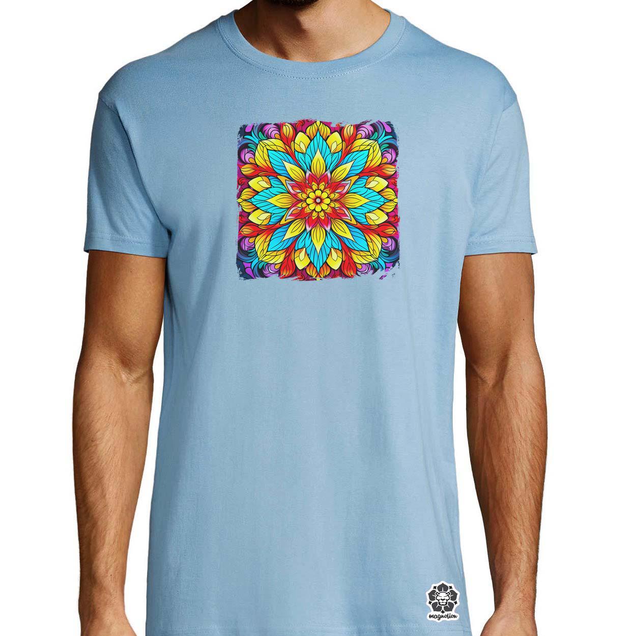 Mandala fantázia v1 egyedi póló 
