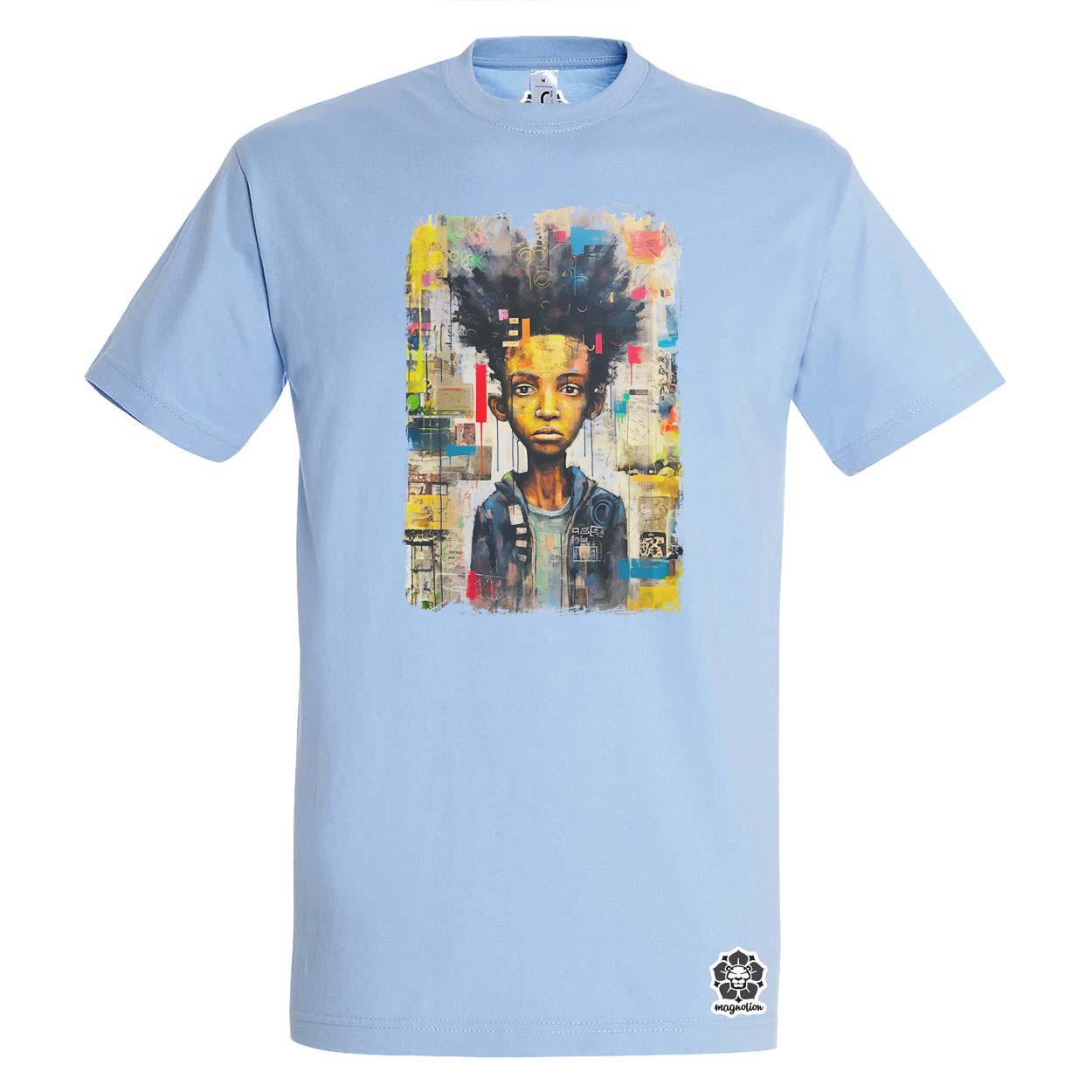 NYC napfelkelte Basquiat graffiti v8 egyedi póló 
