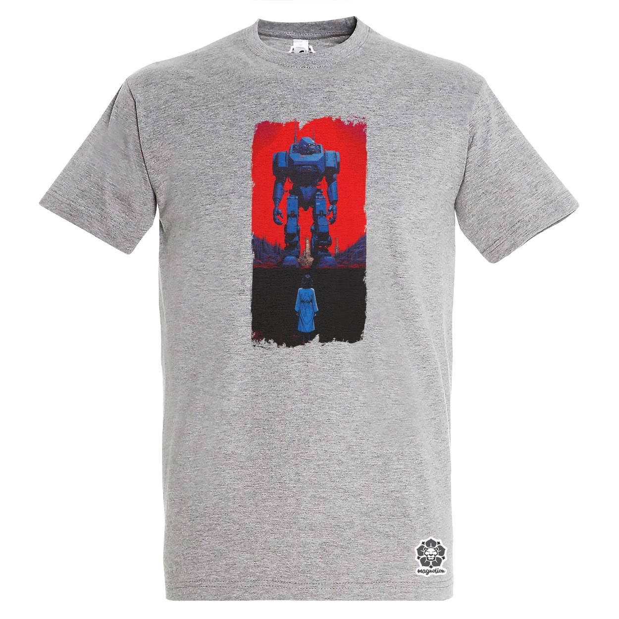 Szürreál mecha fantázia v3 egyedi póló 