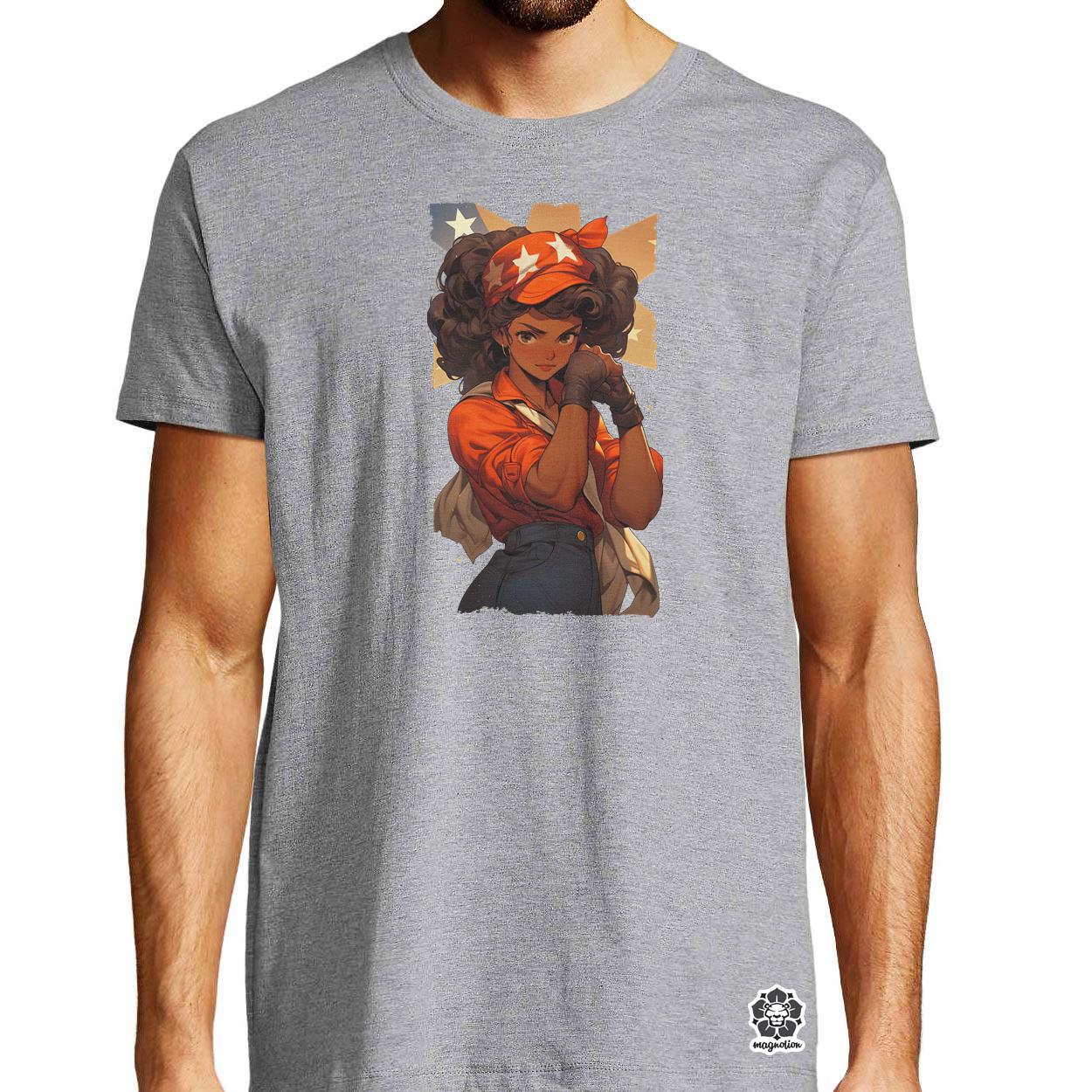 Anime Rosie the Riveter v2 egyedi póló 