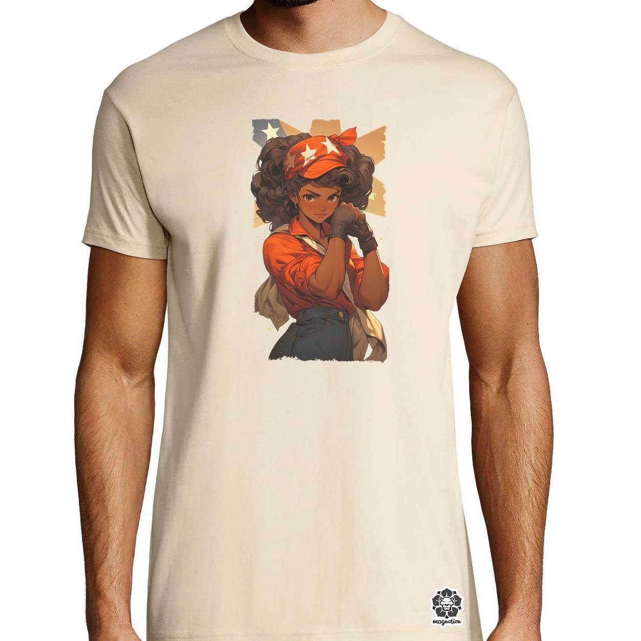 Anime Rosie the Riveter v2 egyedi póló 