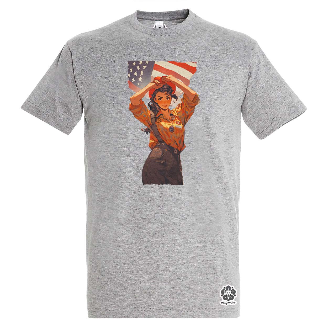 Anime Rosie the Riveter v6 egyedi póló 