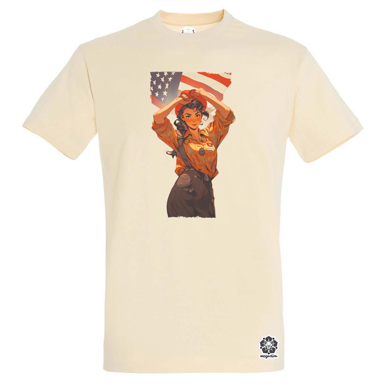 Anime Rosie the Riveter v6 egyedi póló 