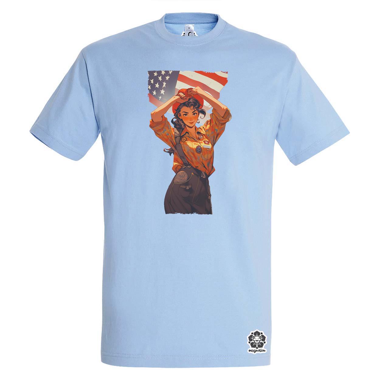 Anime Rosie the Riveter v6 egyedi póló 