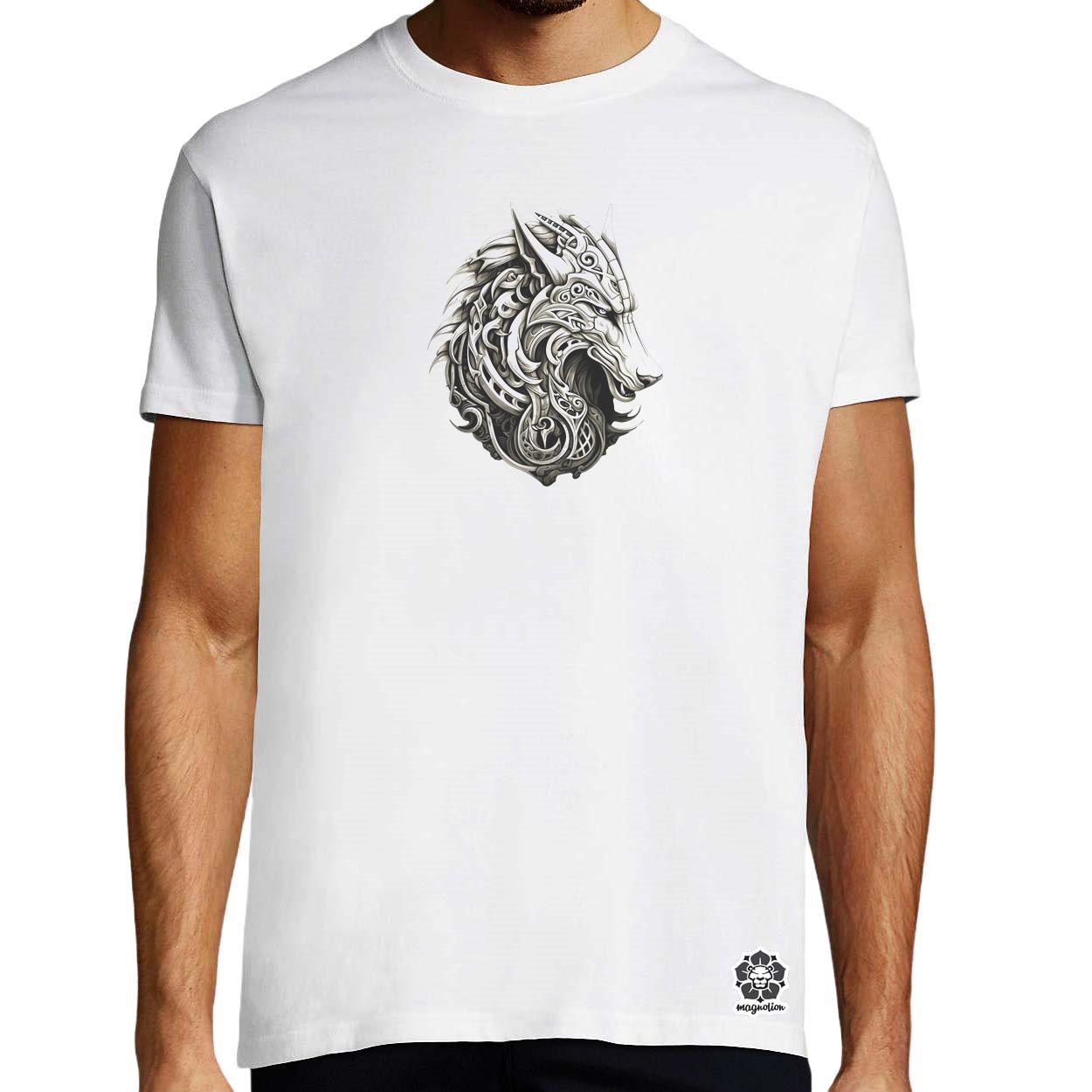 Fenrir amulett v4 egyedi póló 