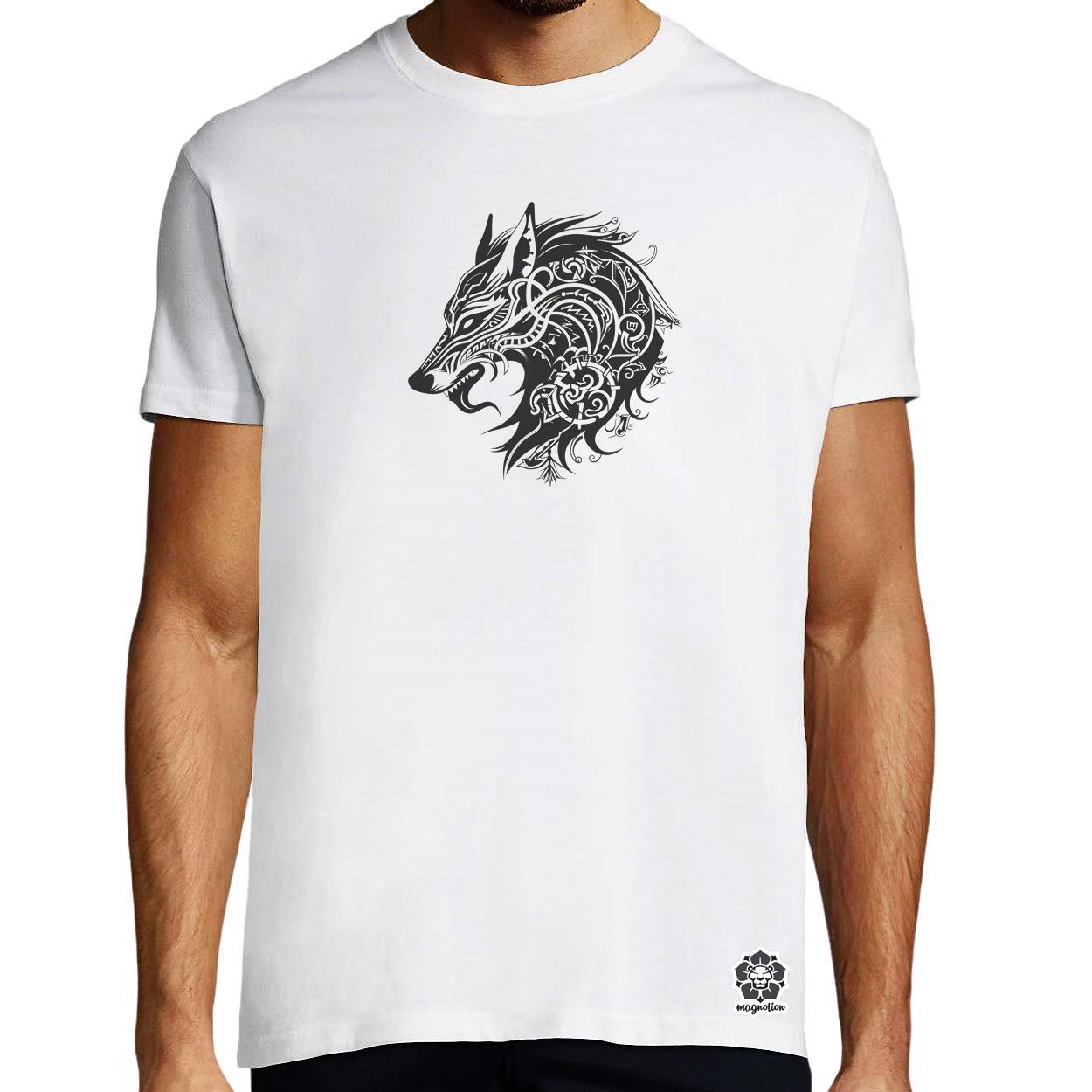 Fenrir amulett v5 egyedi póló 