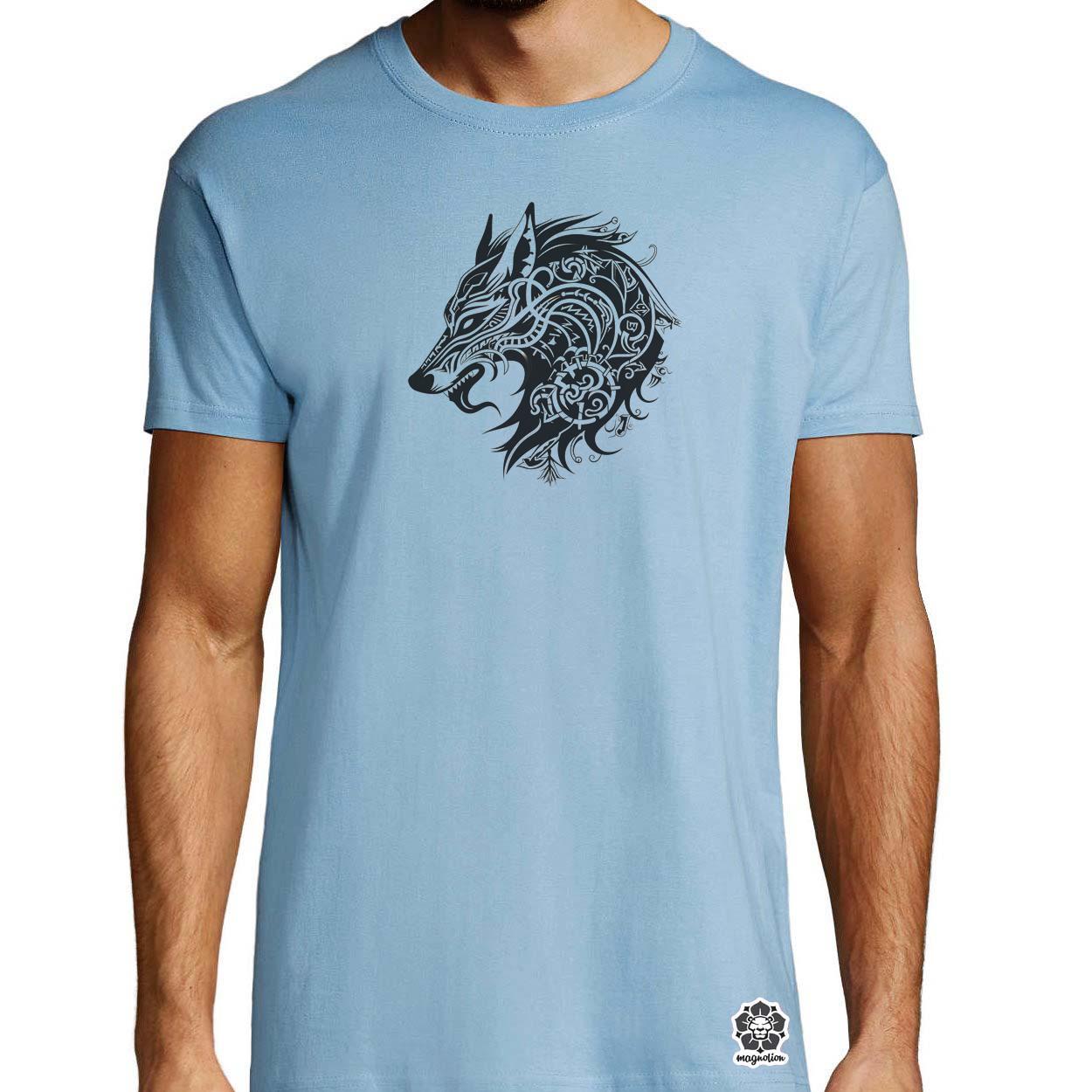 Fenrir amulett v5 egyedi póló 