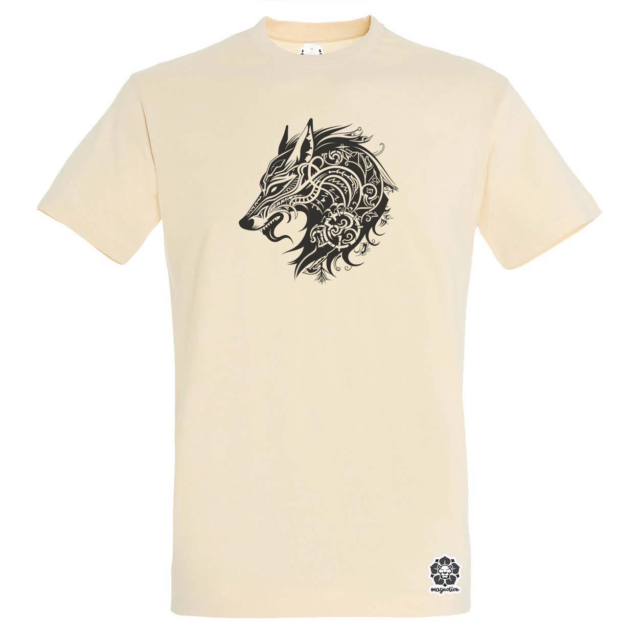 Fenrir amulett v5 egyedi póló 