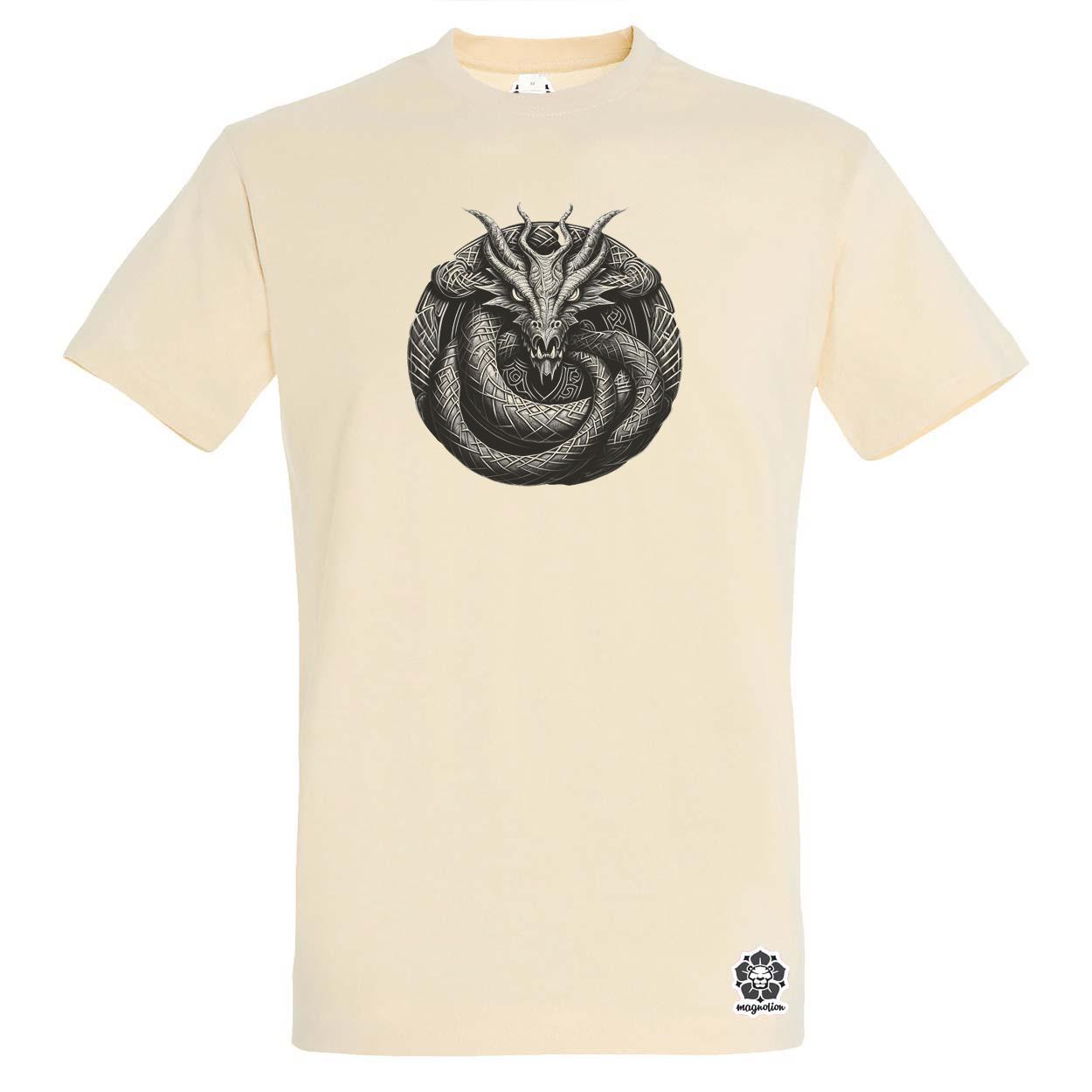 Jörmungandr amulett v2 egyedi póló 