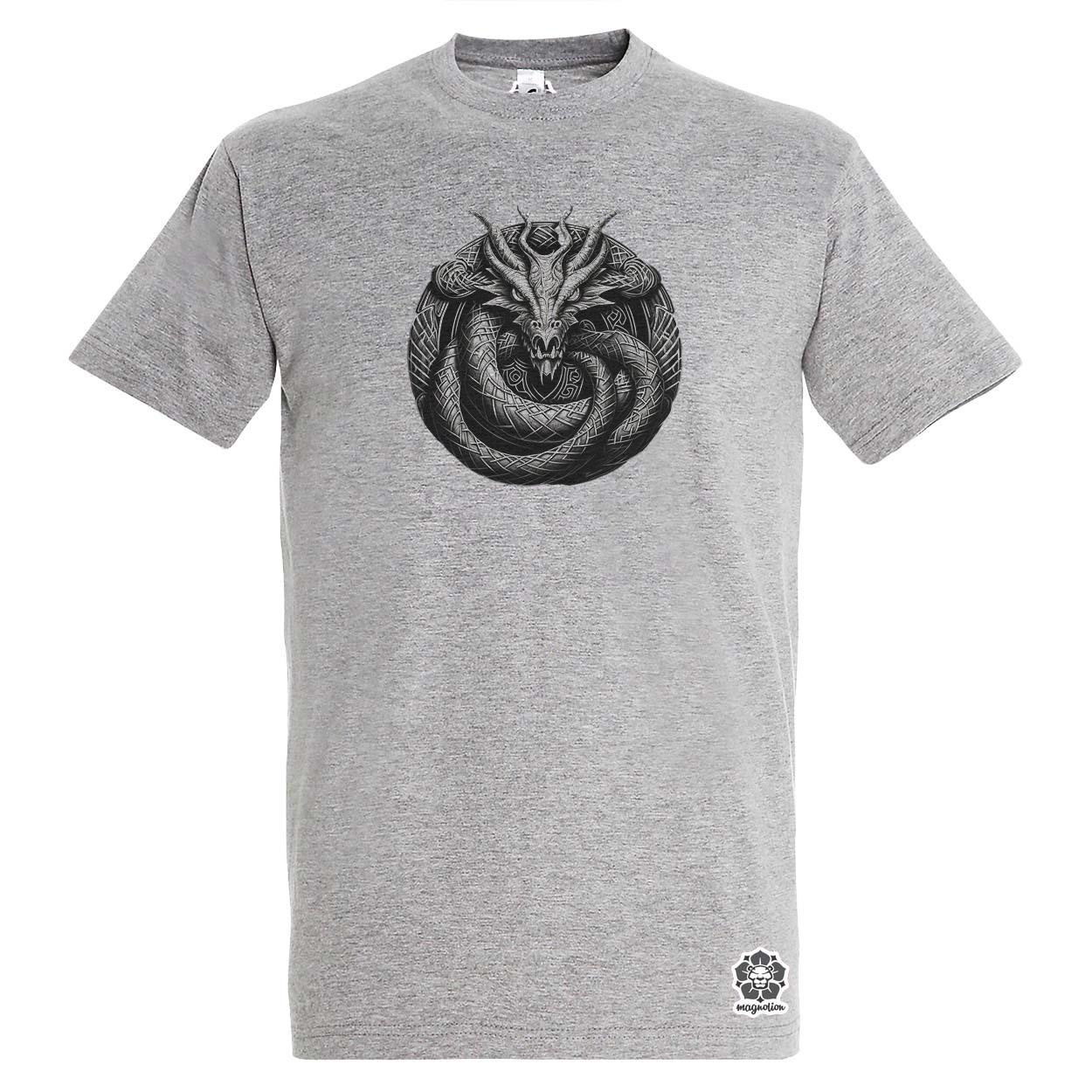 Jörmungandr amulett v2 egyedi póló 