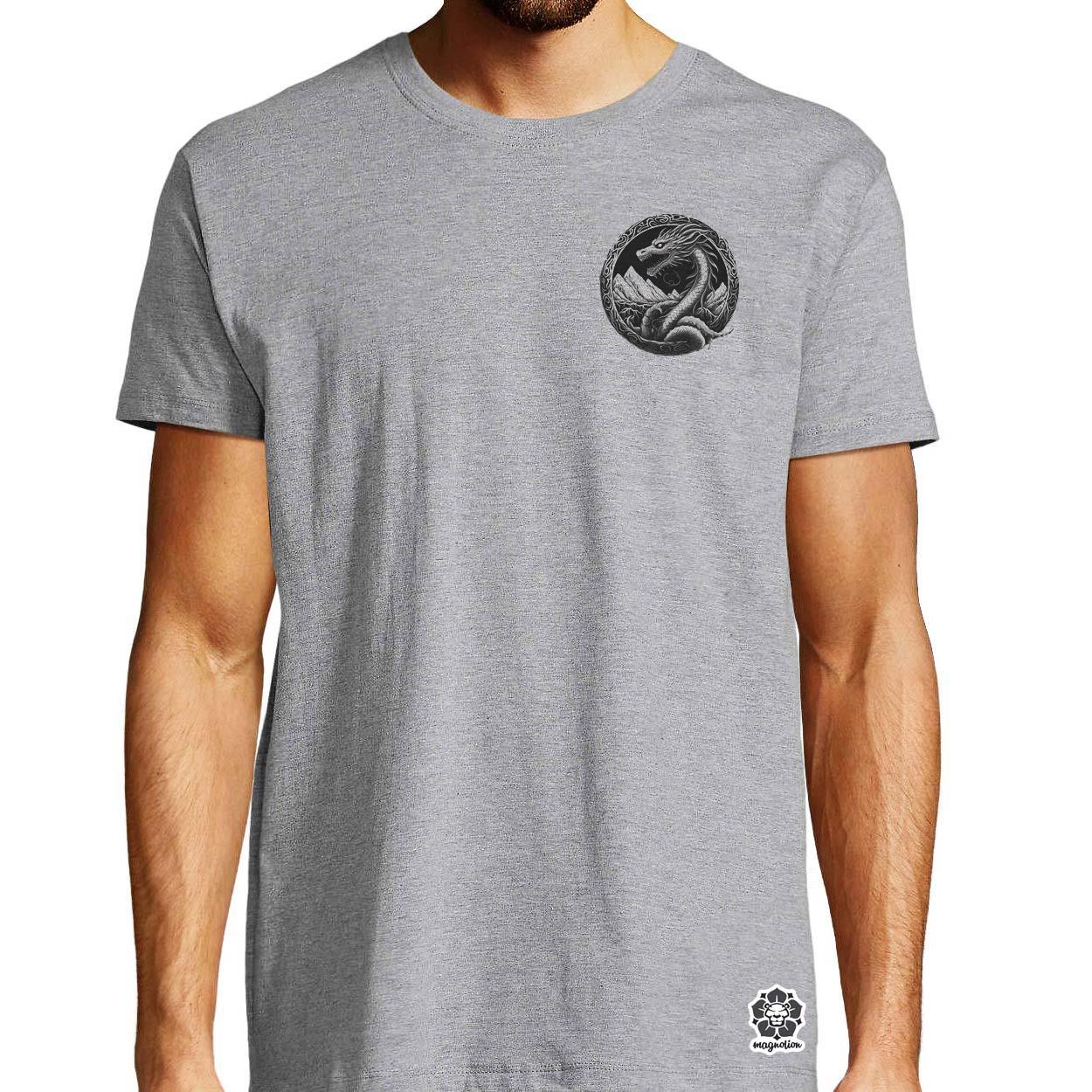 Jörmungandr amulett zseb v2 egyedi póló 