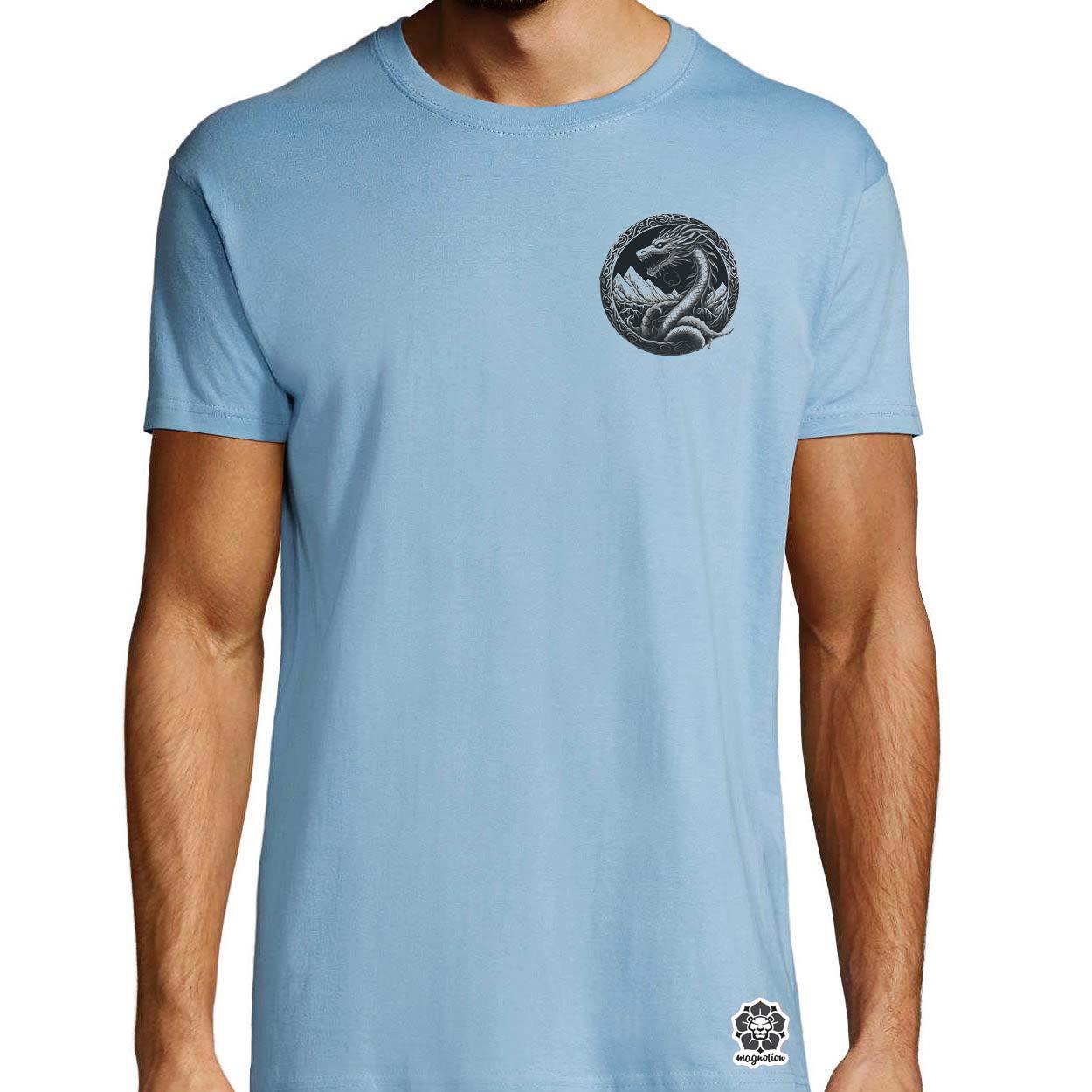 Jörmungandr amulett zseb v2 egyedi póló 