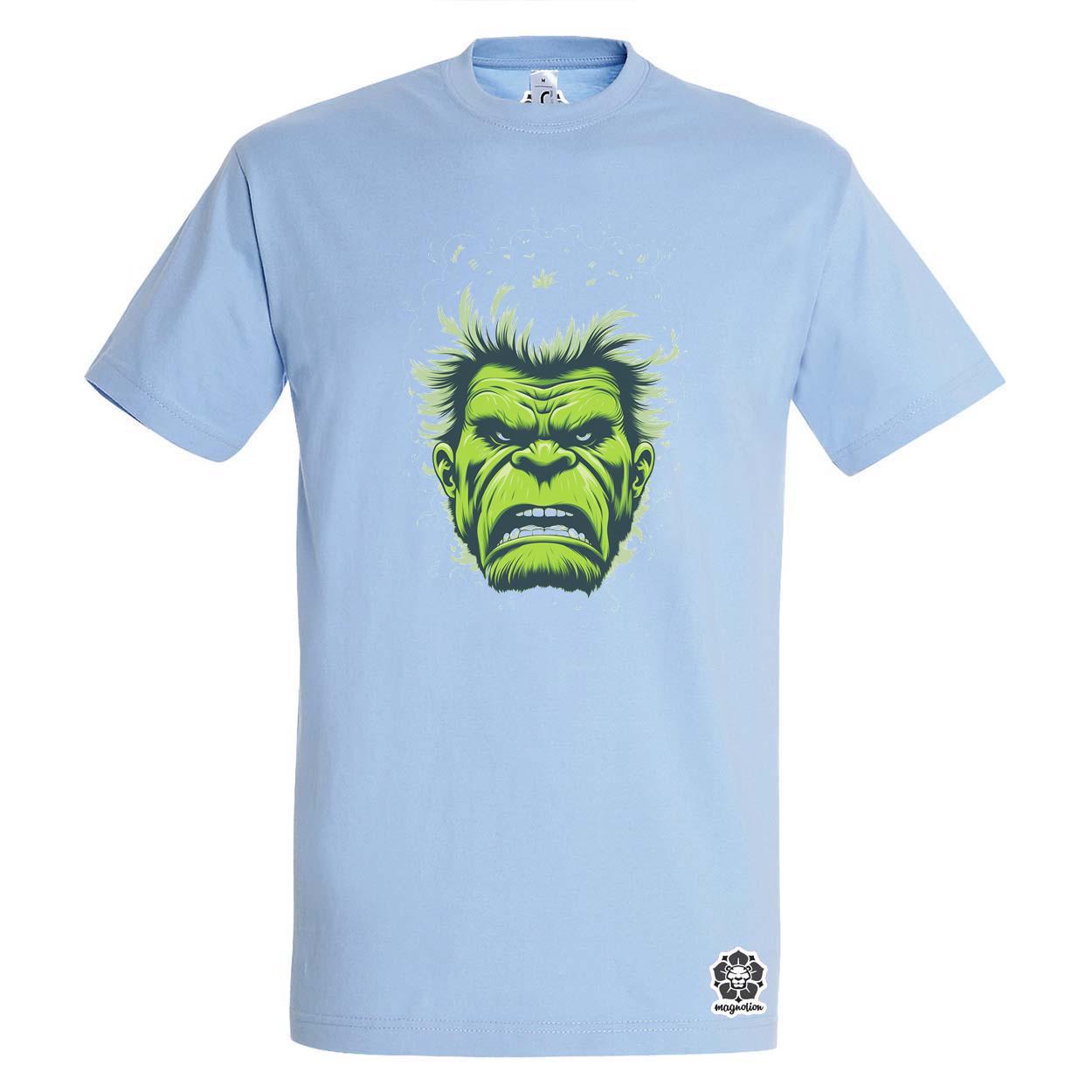 Minimál Hulk v1 egyedi póló 