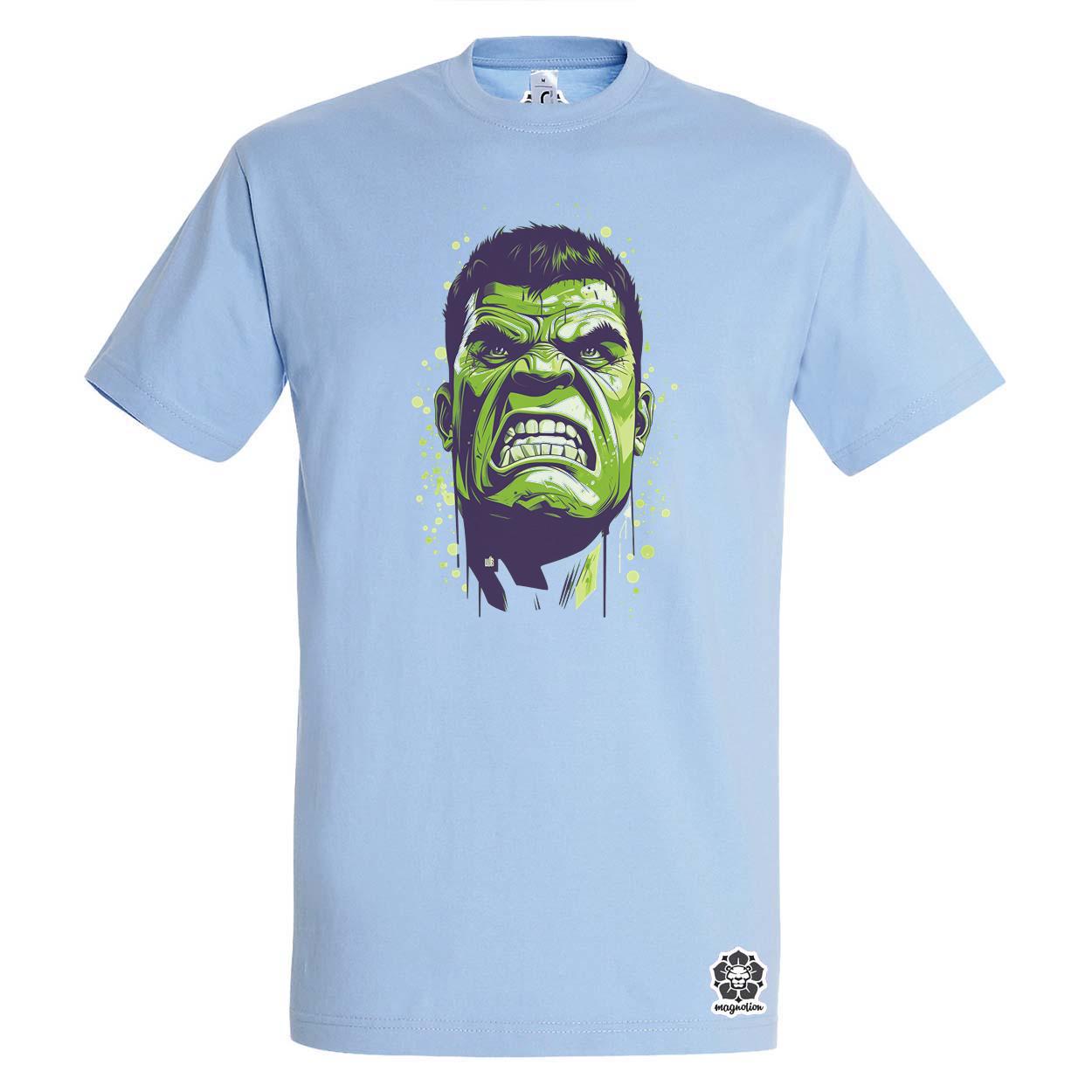 Minimál Hulk v2 egyedi póló 