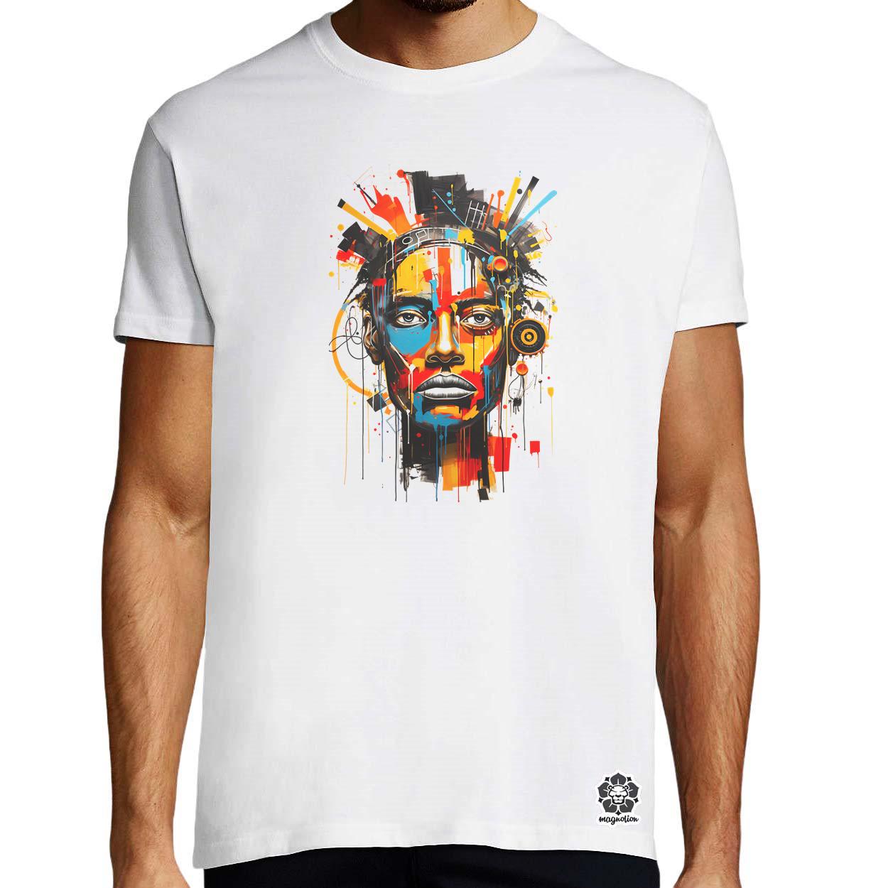 Neo expresszionista Basquiat v2 egyedi póló 