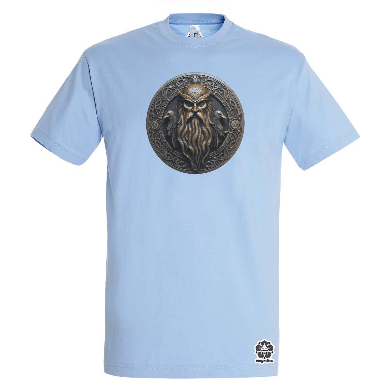 Odin és Hugin Munin amulett v2 egyedi póló 