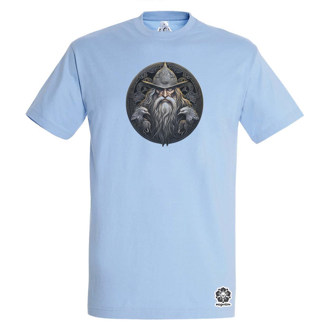 Odin és Hugin Munin amulett v4 egyedi póló 