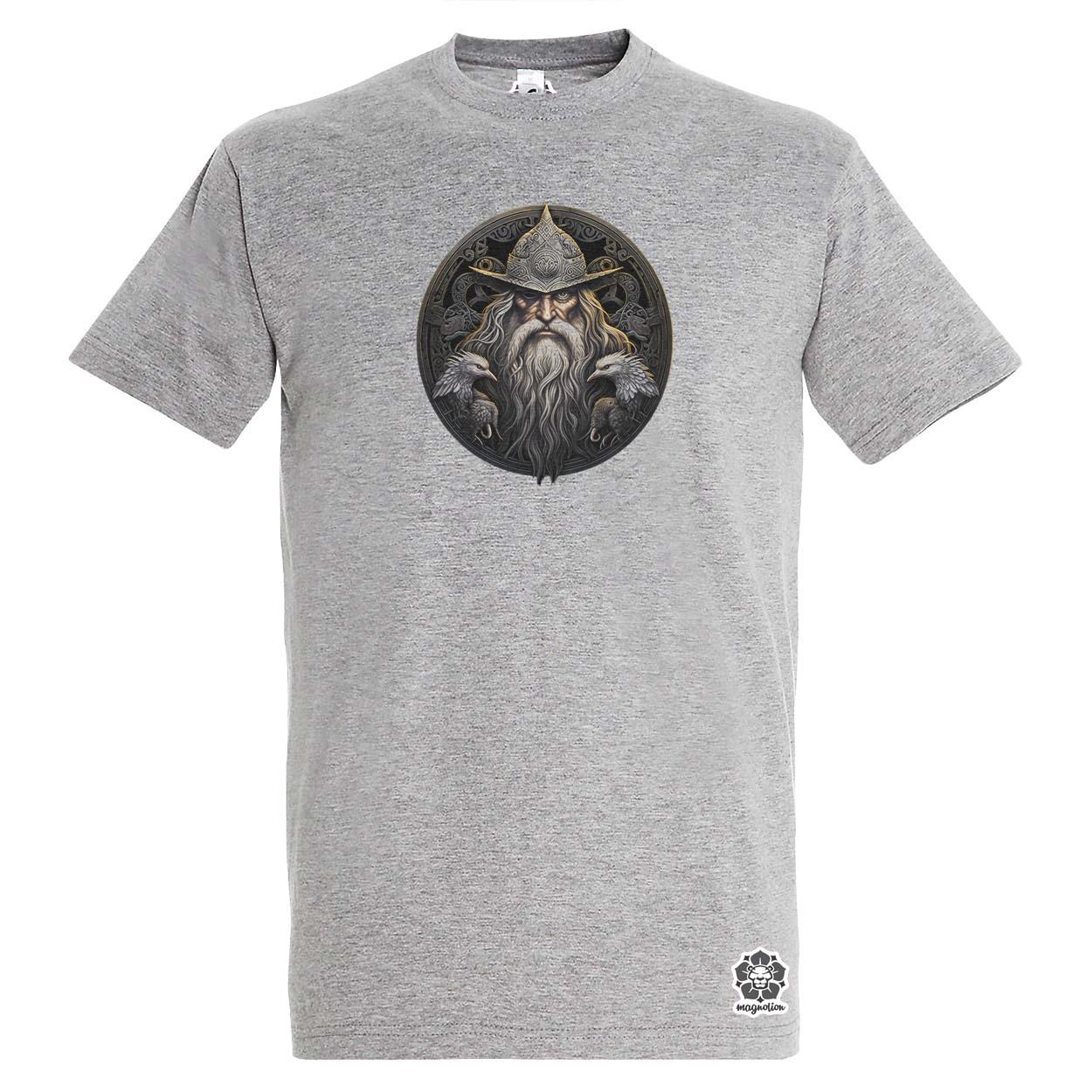 Odin és Hugin Munin amulett v4 egyedi póló 
