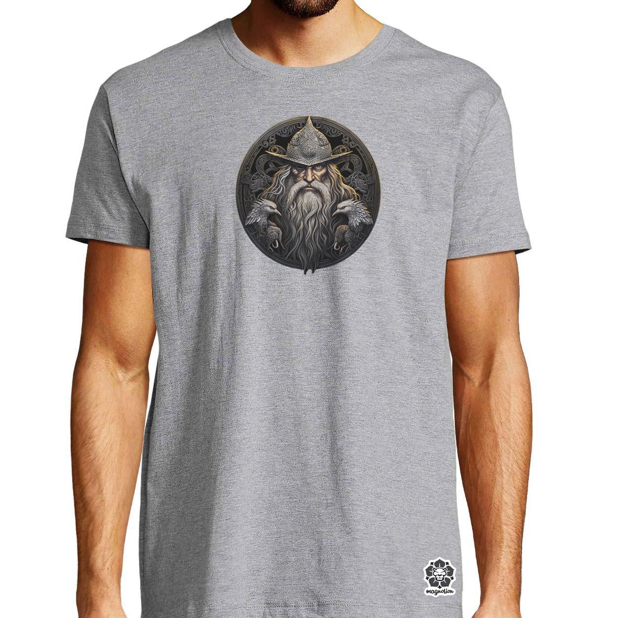 Odin és Hugin Munin amulett v4 egyedi póló 