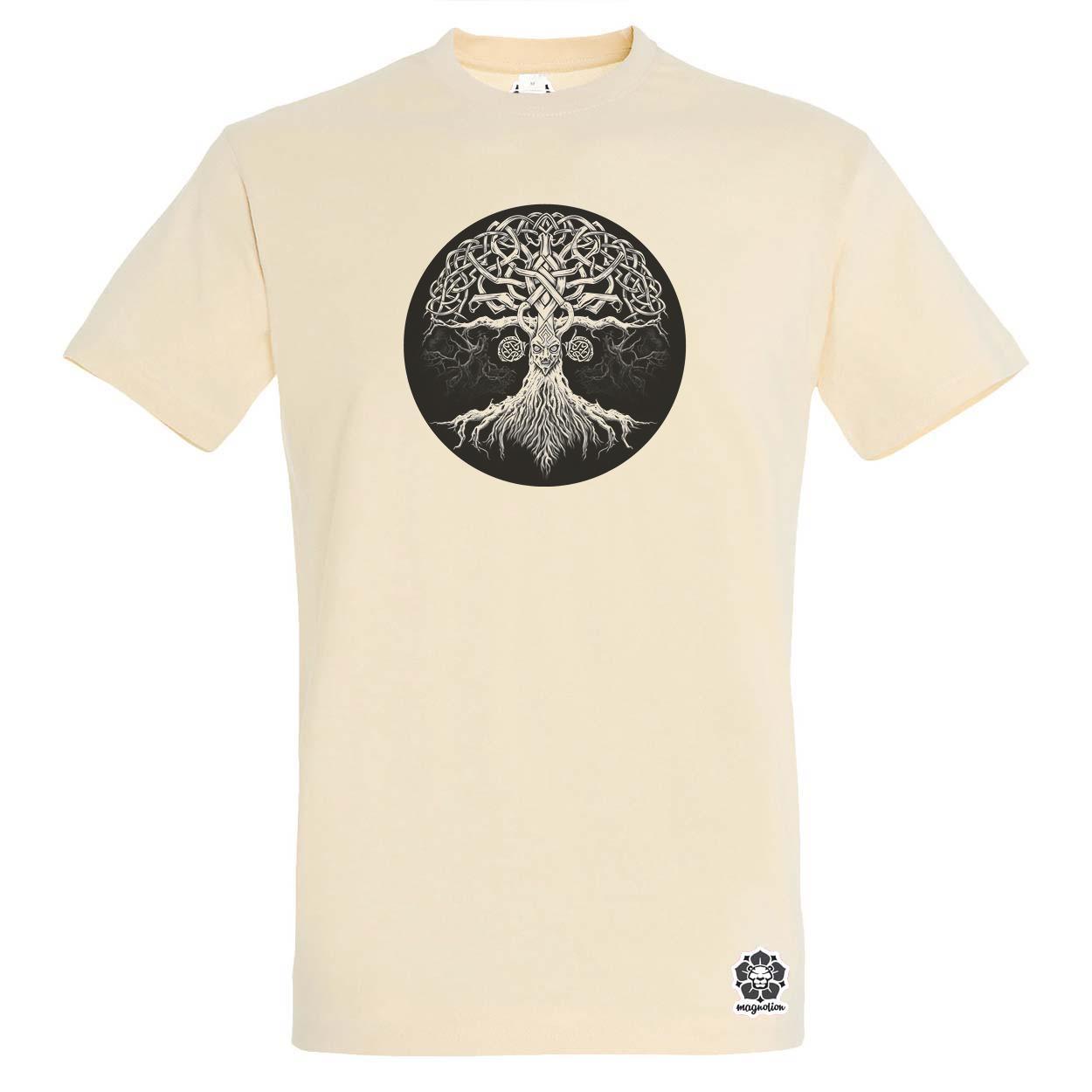 Yggdrasil v8 egyedi póló 
