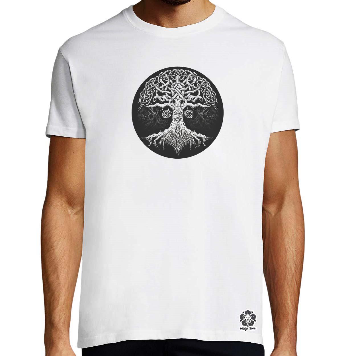 Yggdrasil v8 egyedi póló 