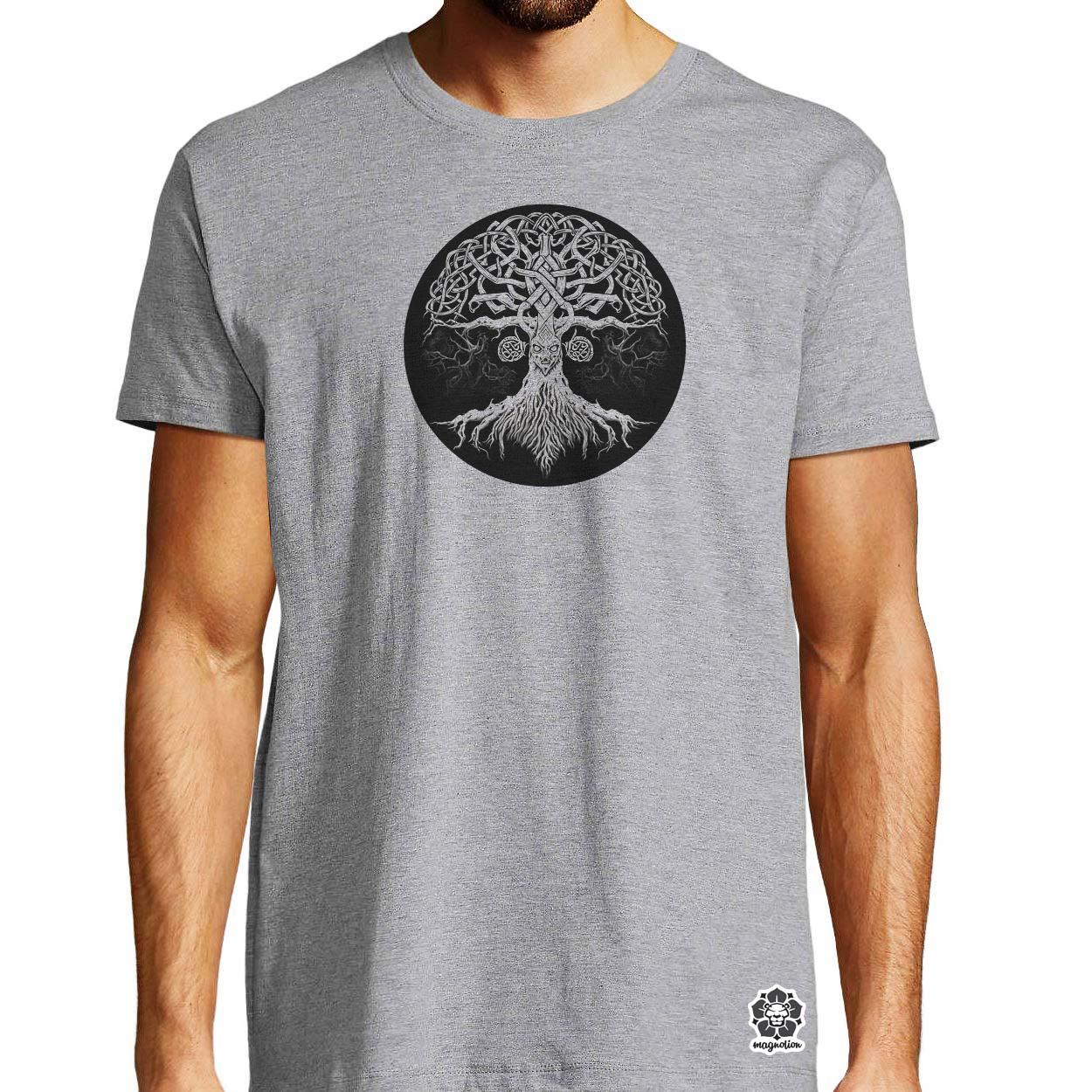 Yggdrasil v8 egyedi póló 
